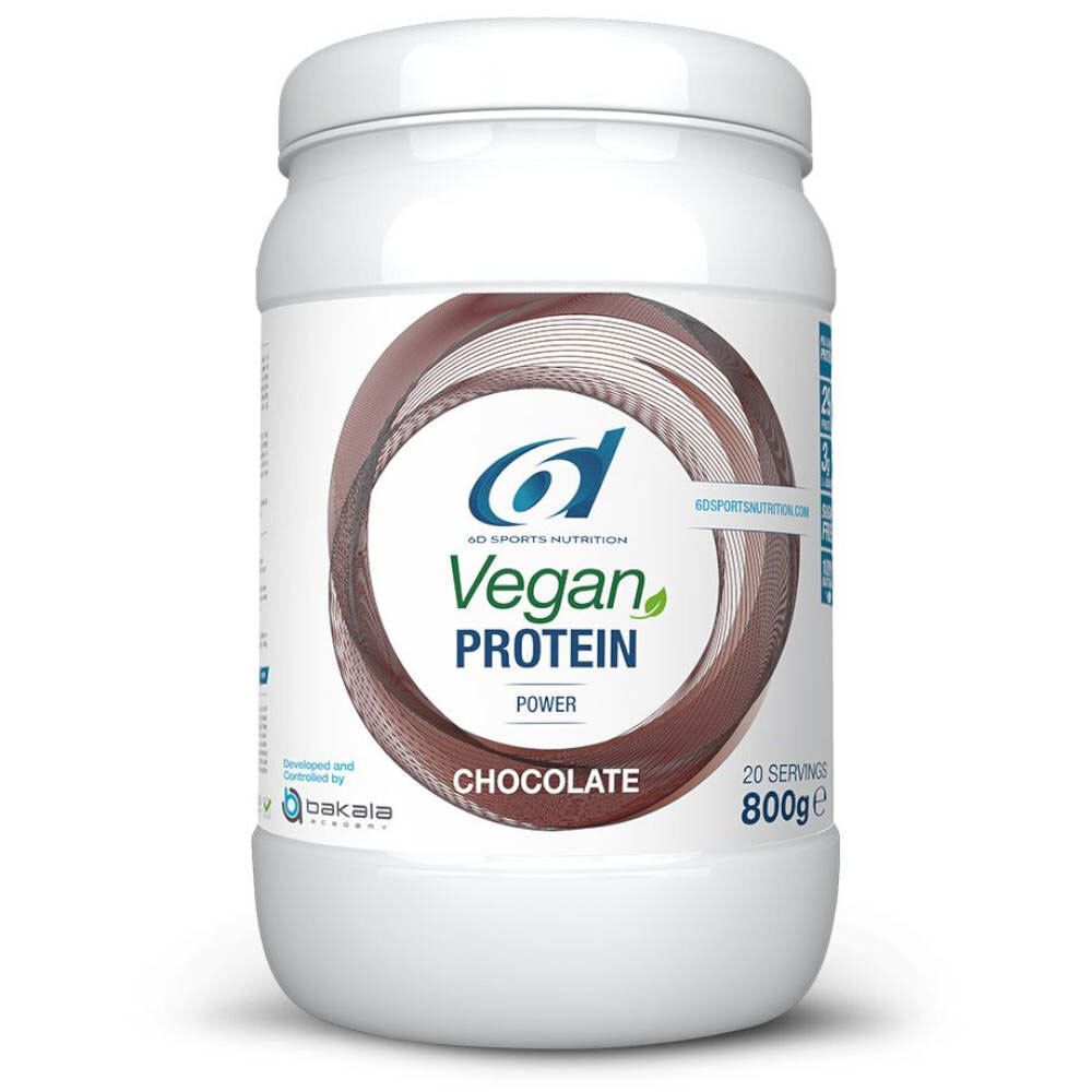 6D Nutrition  Proteinpulver vegan Schokolade