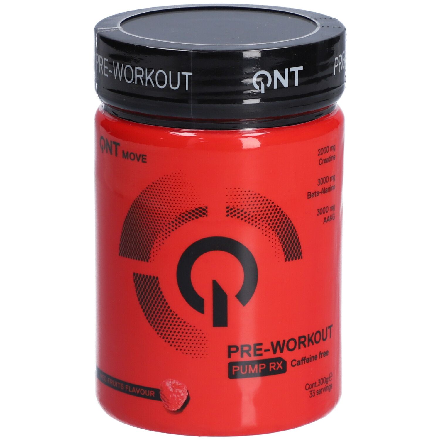 QNT PRE-WORKOUT Extra Concentrated Red Fruits 300g
