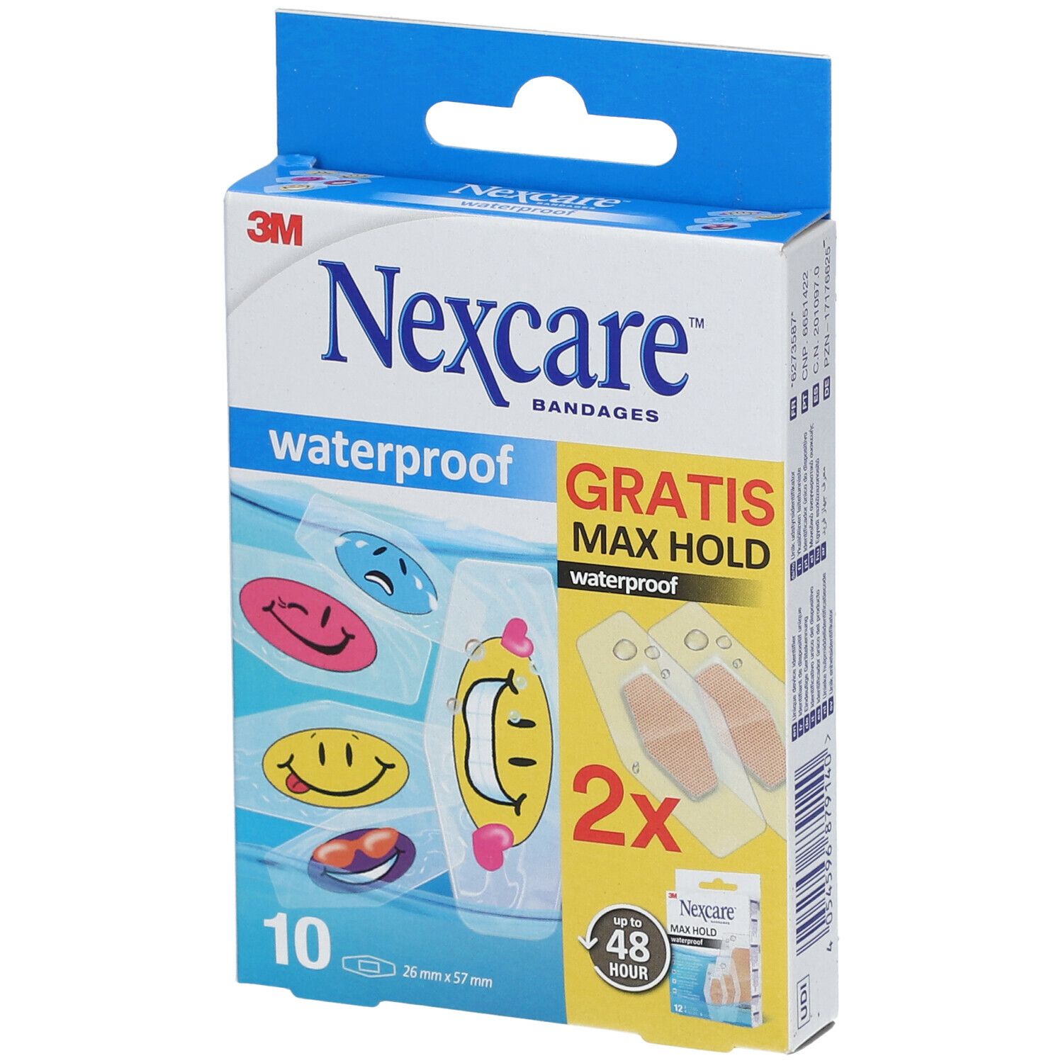 3M® Nexcare™ Tattoo Waterproof 26 mm x 57 mm + 2 Pflaster