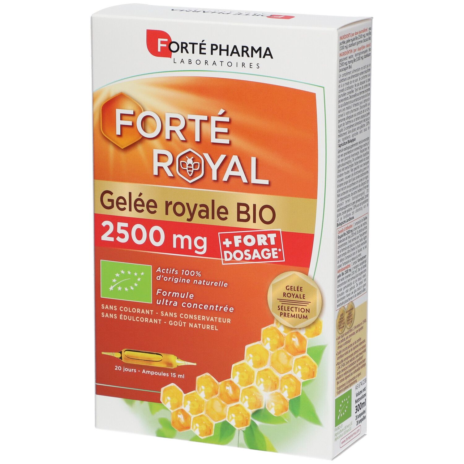 Arkopharma FORTÉ ROYAL Gelee Royale BIO 2500 mg