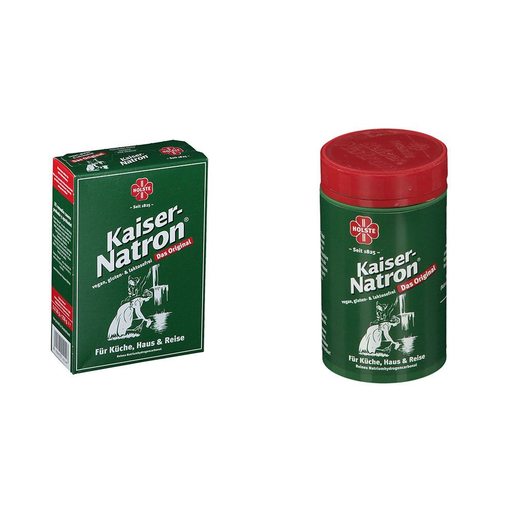 Kaiser-Natron® Pulver + Kaiser-Natron® Tabletten