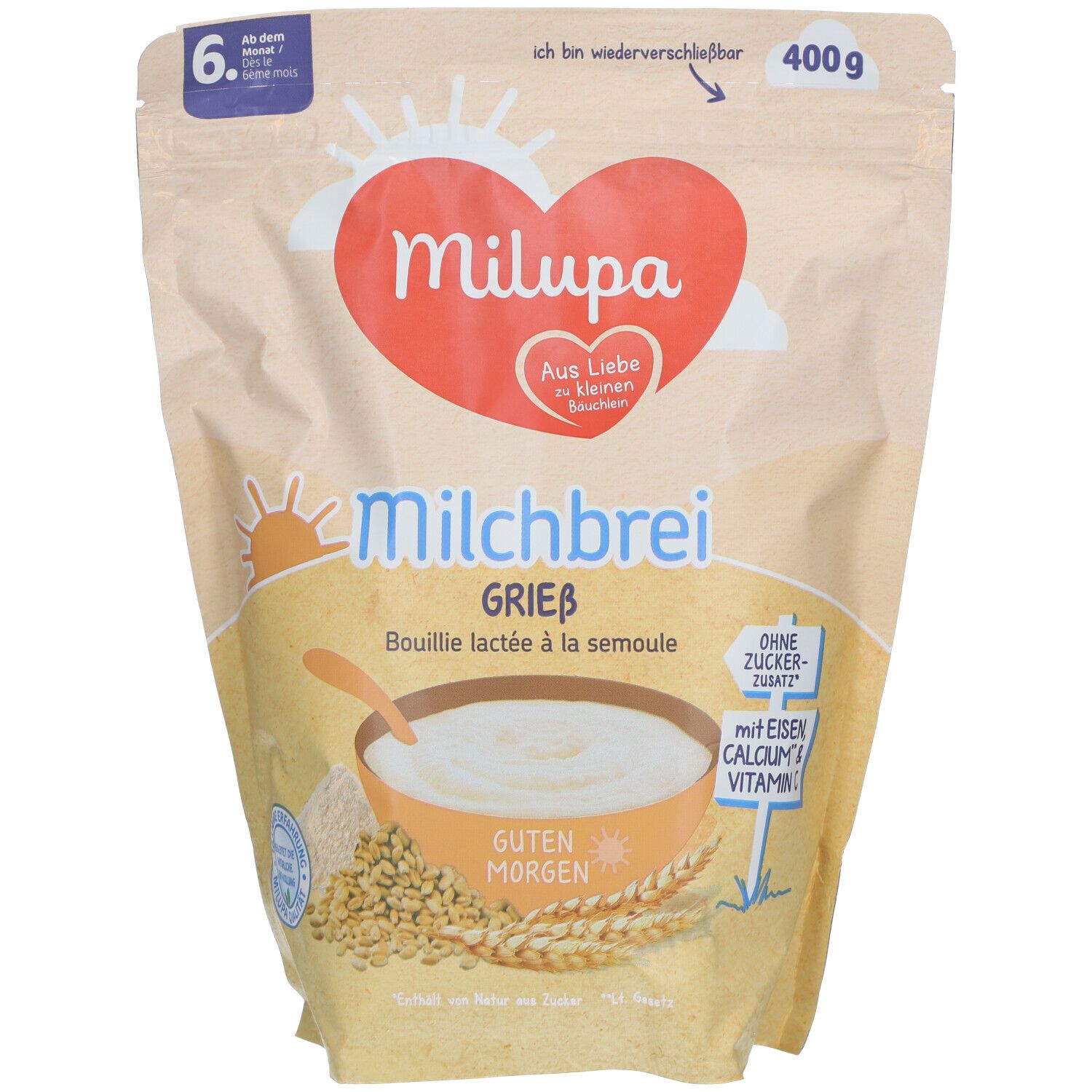 Milupa Milchbrei Grieß
