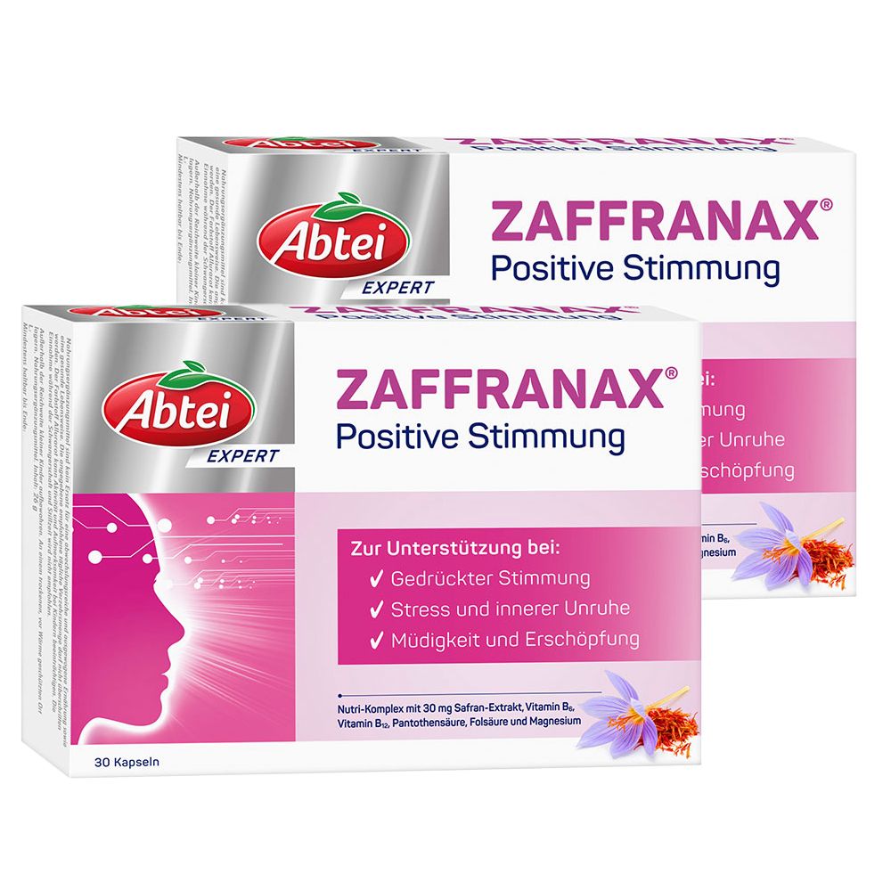 Abtei EXPERT ZAFFRANAX® Positive Stimmung