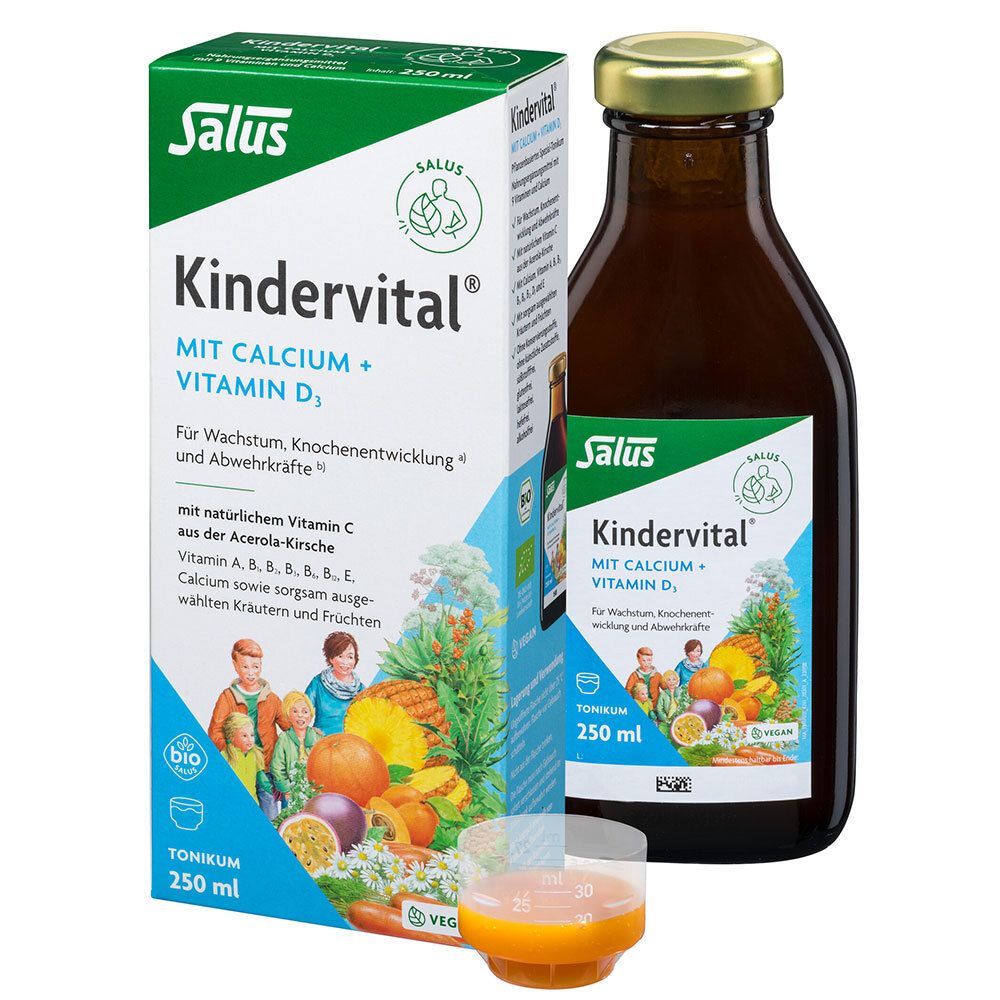 Salus® Kindervital mit Calcium + Vitamin D3