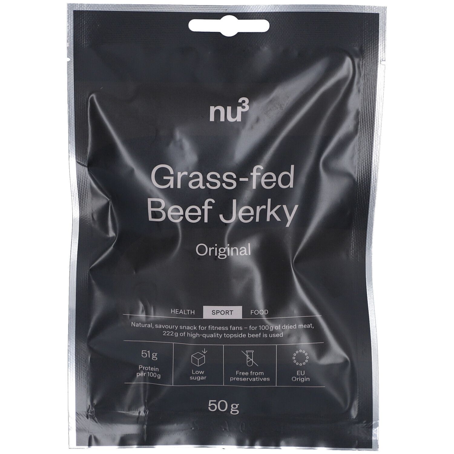 nu3 Beef Jerky, Original