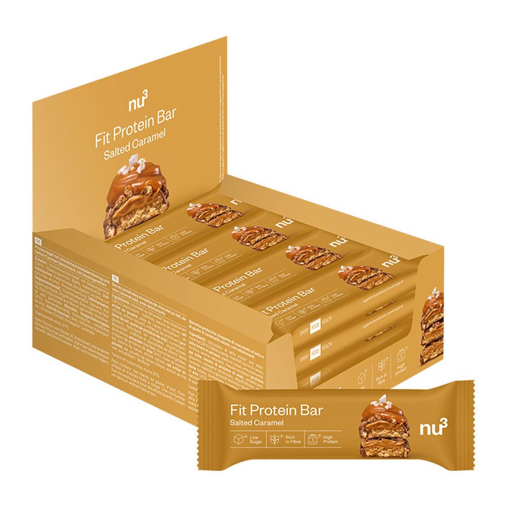nu3 Fit Protein Bar, Salted Caramel