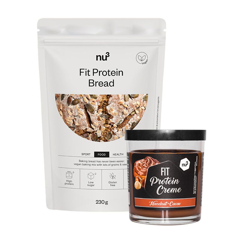 nu3 Fit Eiweißbrot + nu3 Fit Protein Creme