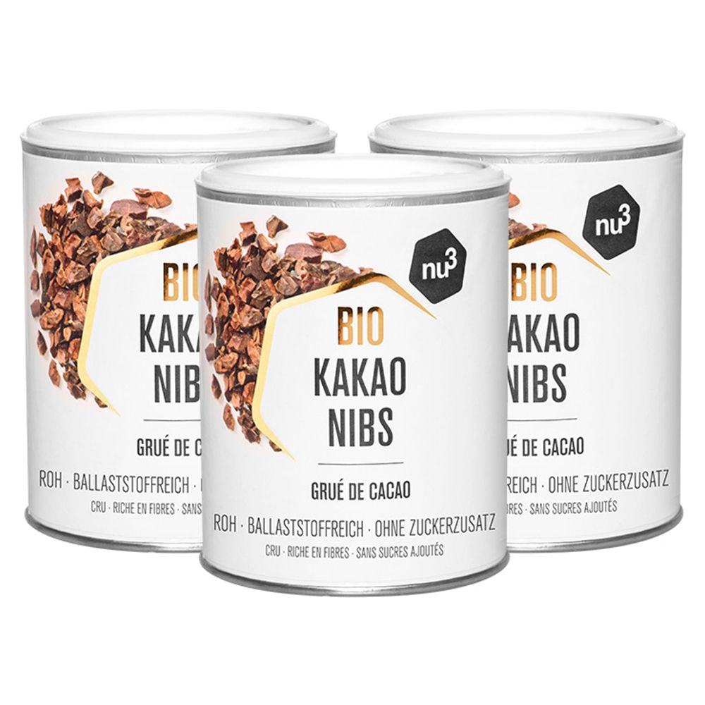 nu3 Bio Kakaonibs, vegan