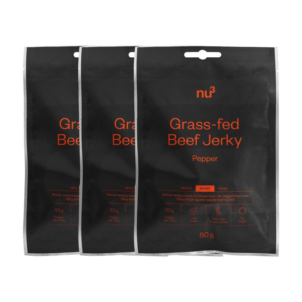 nu3 Beef Jerky, Pfeffer