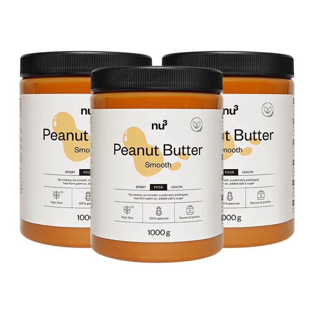 nu3 Erdnussbutter, 100 % rein