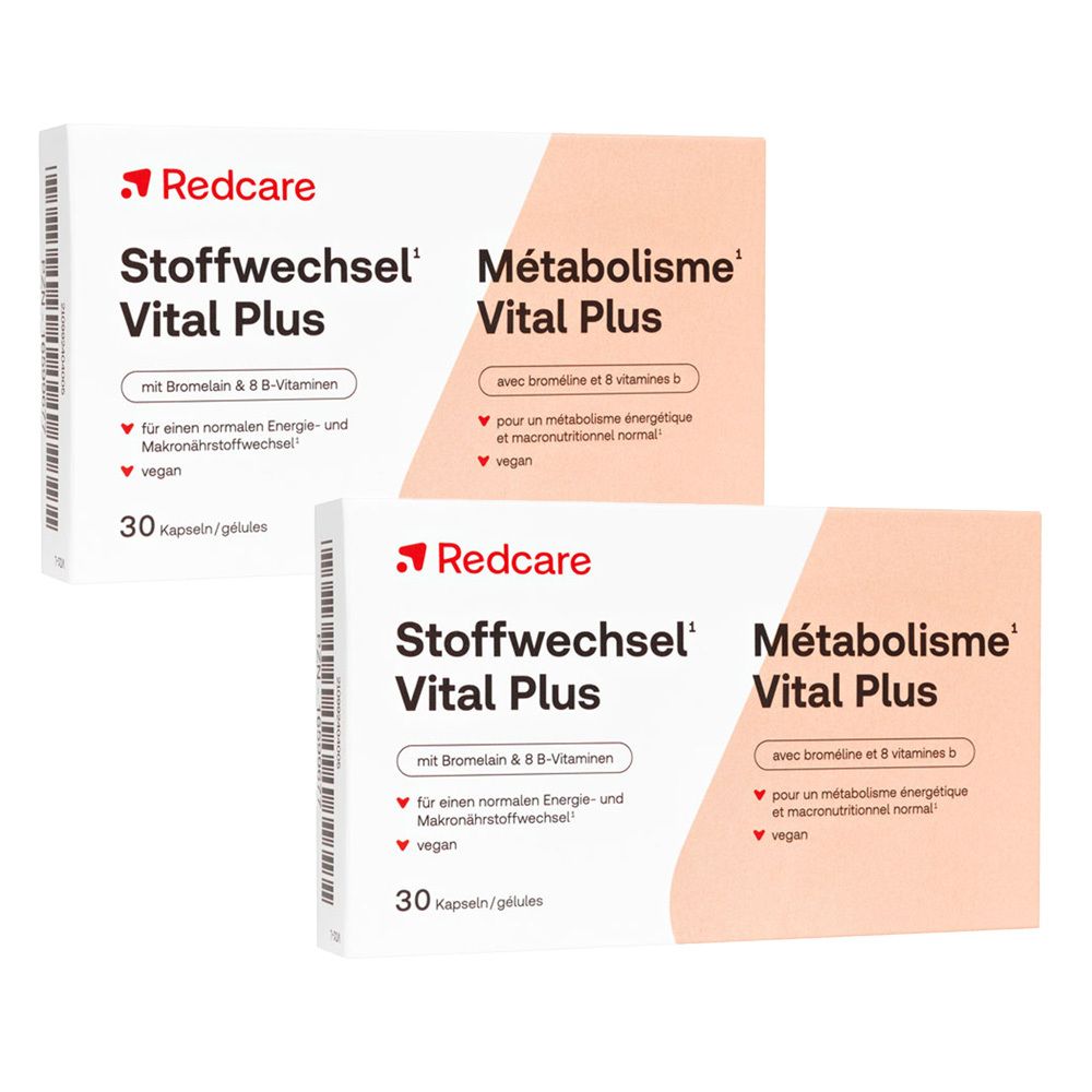STOFFWECHSEL VITAL PLUS RedCare