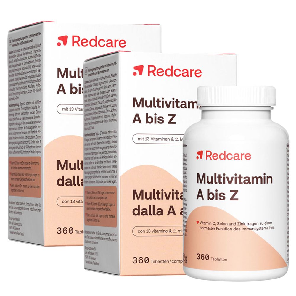 MULTIVITAMIN A BIS Z RedCare Doppelpack