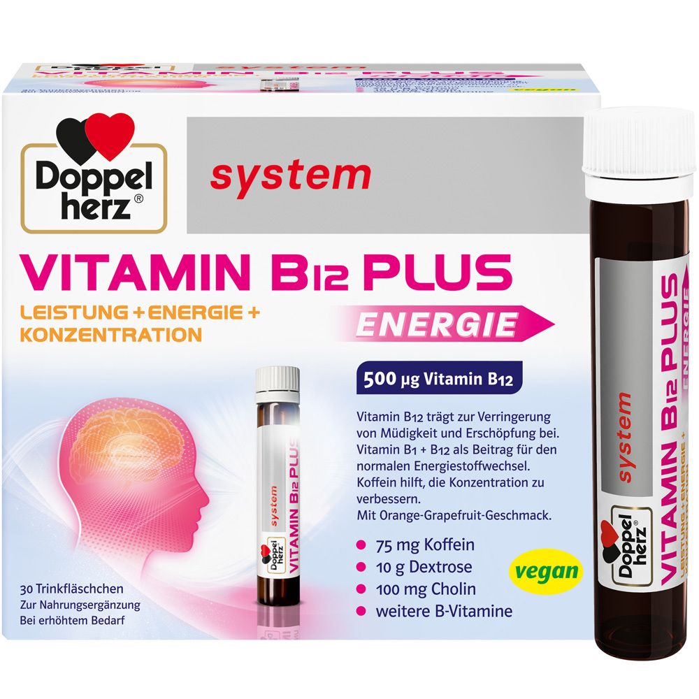 Doppelherz® system Vitamin B12 PLUS Energie