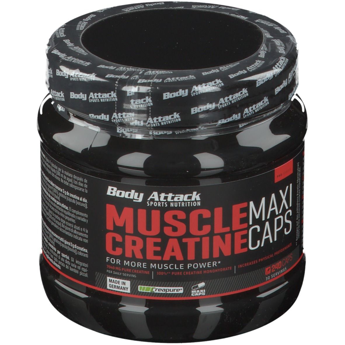 Body Attack creapure® Muscle Creatine Maxi
