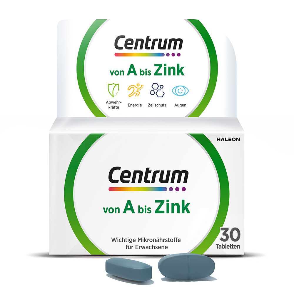 Centrum® Von A bis Zink 30 St. mit Vitamin D und Vitamin C