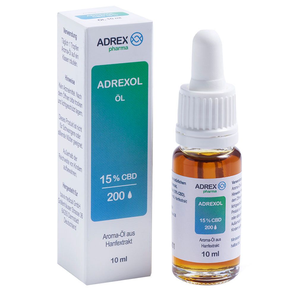ADREXOL 15 % CBD Aroma-Öl