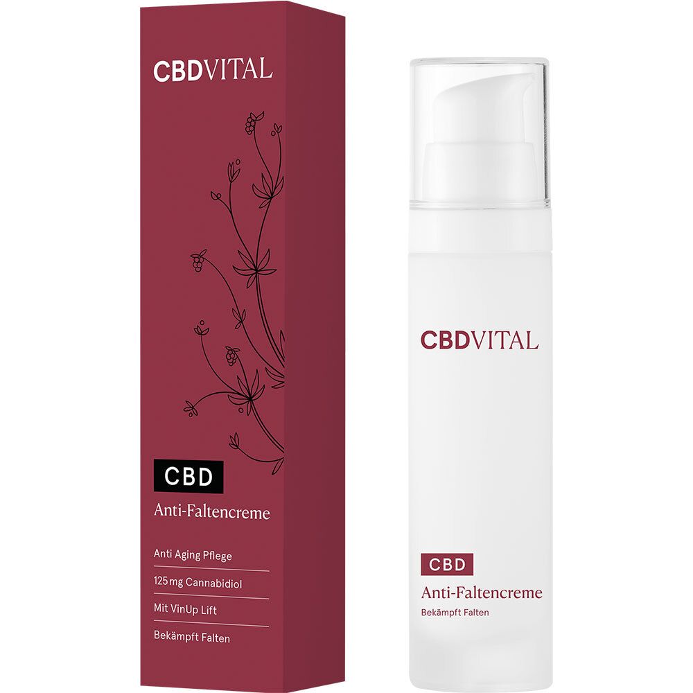 CBD VITAL Anti-Faltencreme