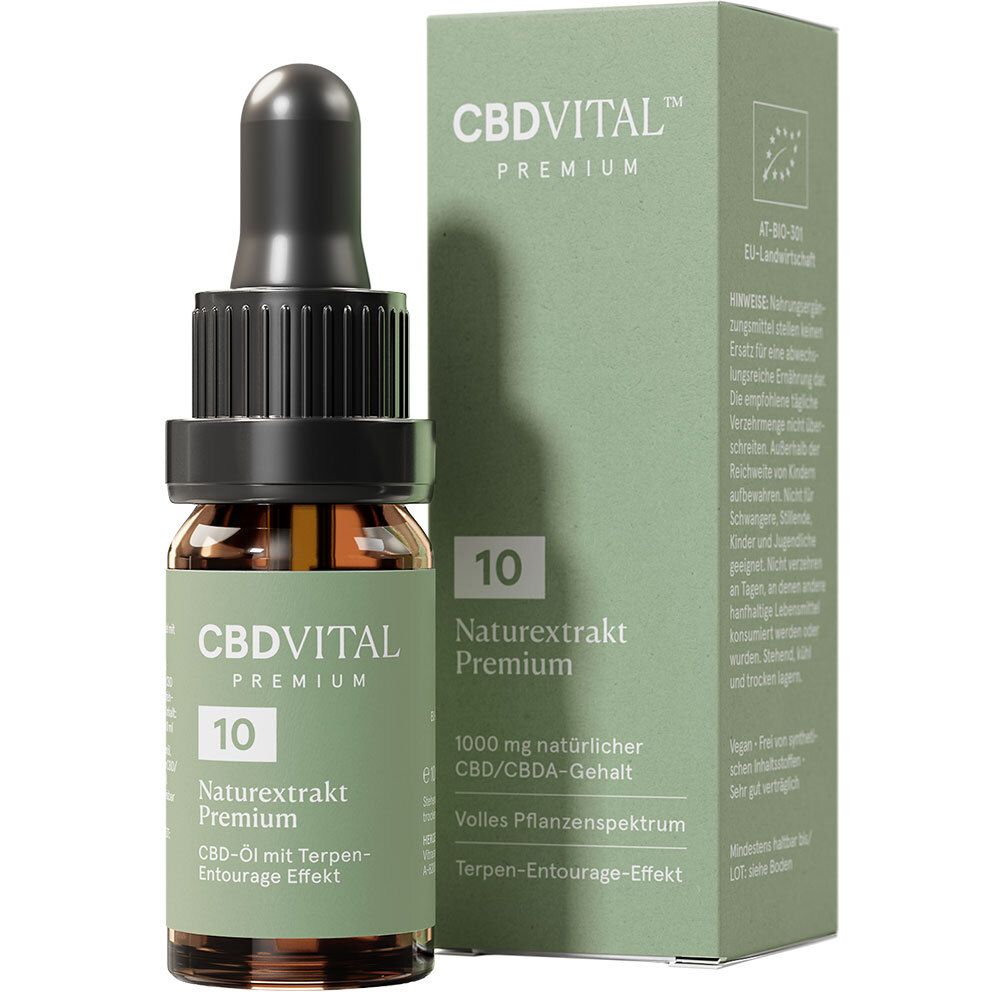 CBD VITAL Naturextrakt Premium CBD Öl 10%