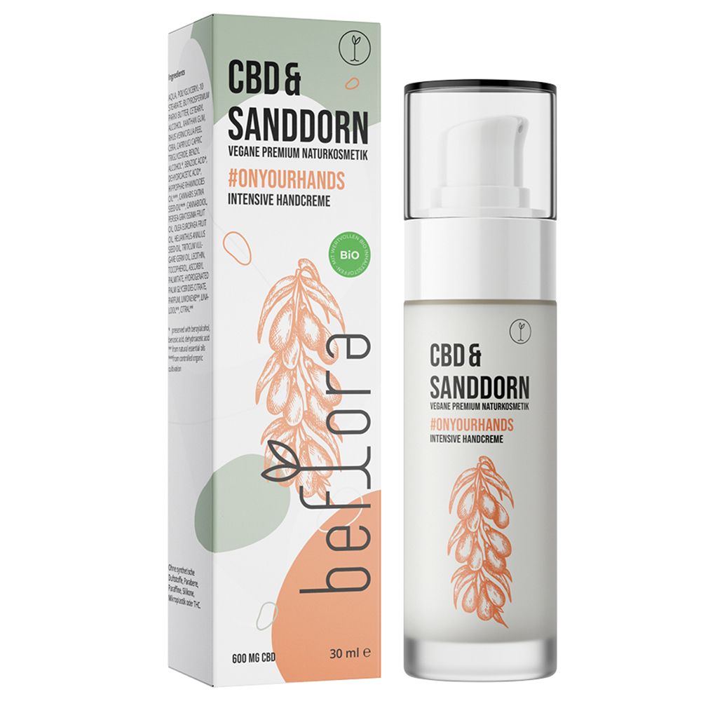 CBD & SANDORN Intensive Handcreme