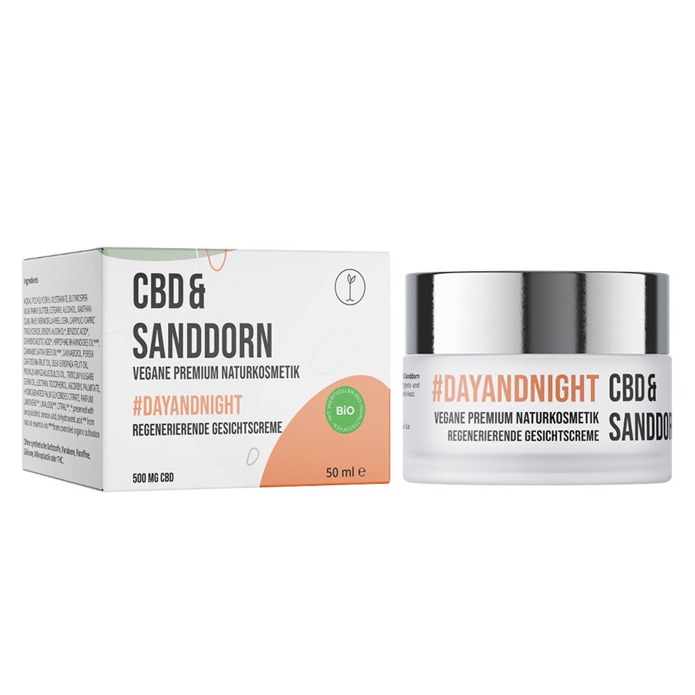 CBD & SANDDORN Regenerierende Gesichtscreme