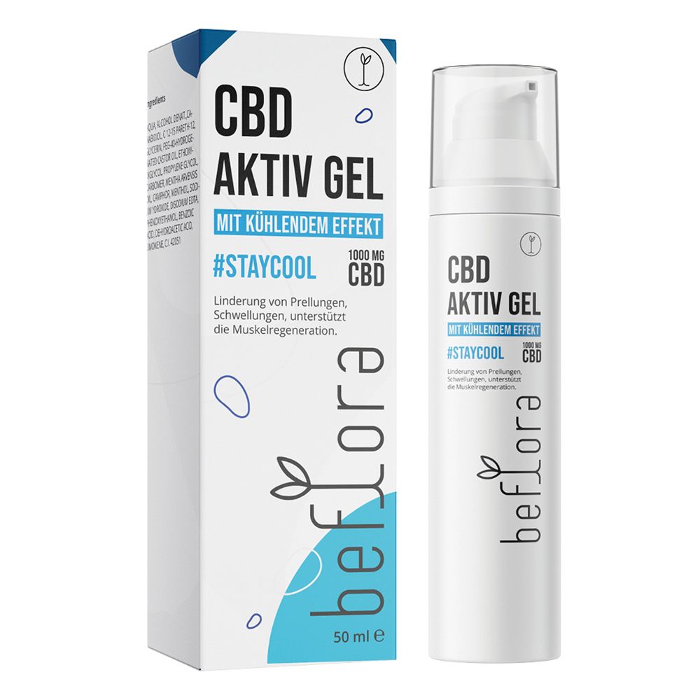 CBD Aktiv Gel mit kühlendem Effekt