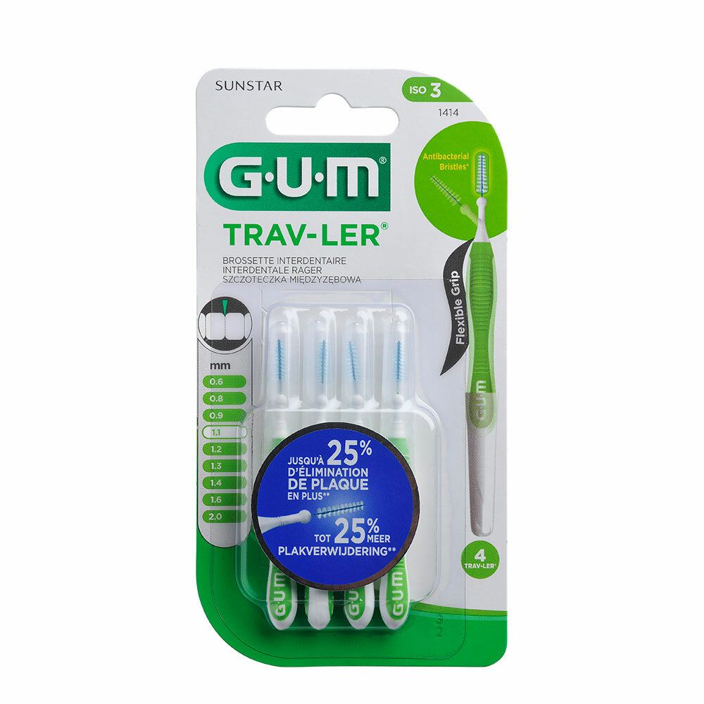 GUM® Proxabrush Trav-ler Interdentalbürste 1,1 mm