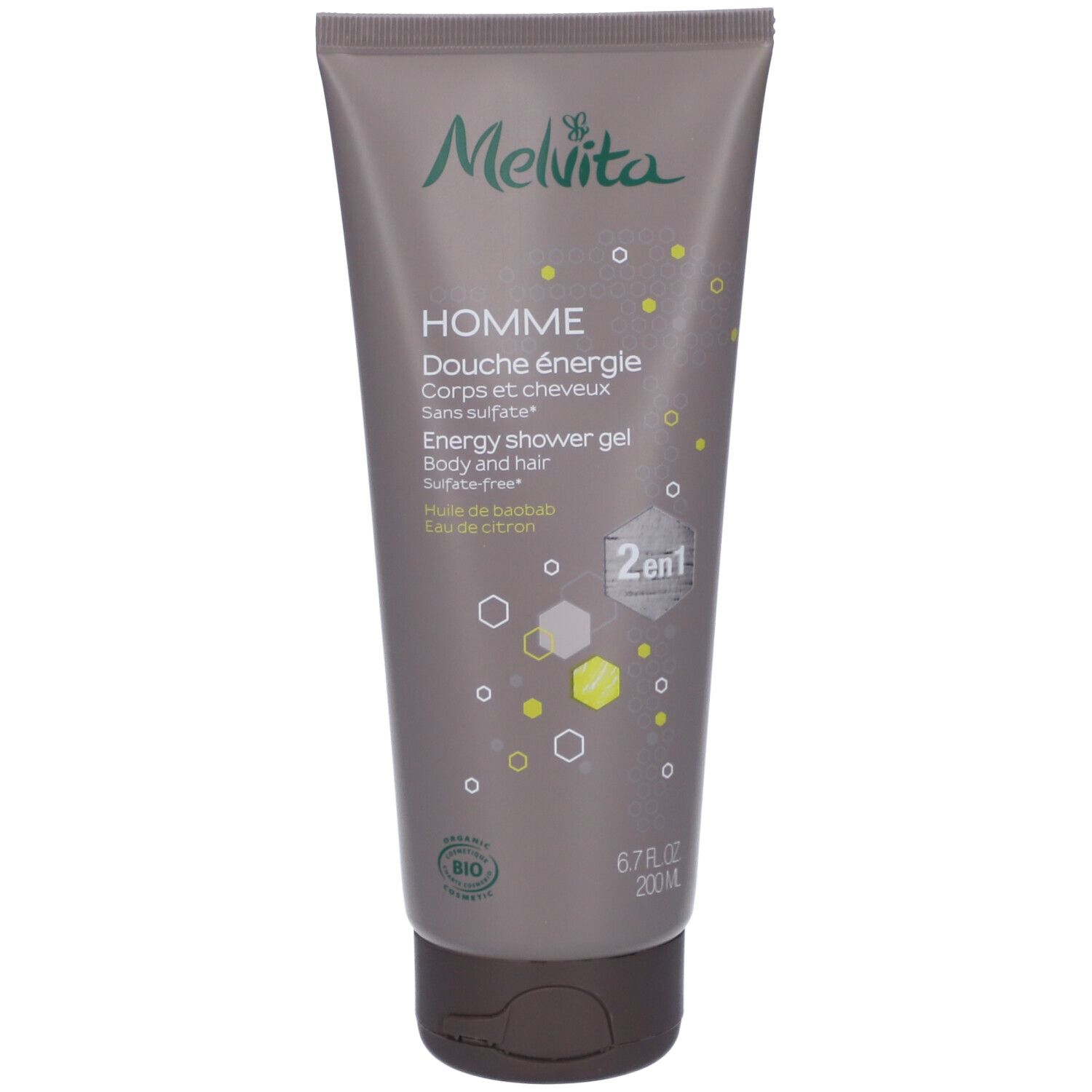 Melvita HOMME Energie 2 in 1 Duschgel