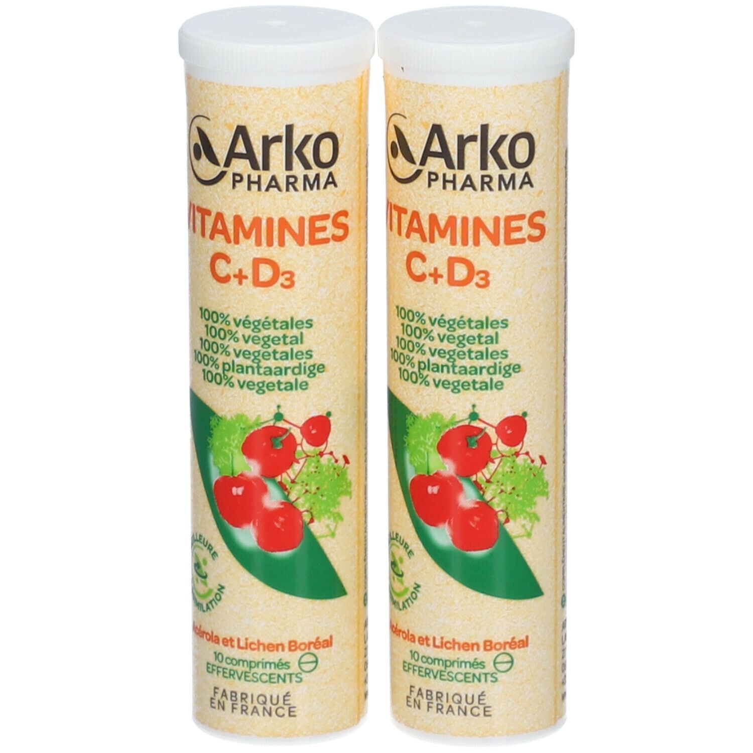 Arkopharma AZINC® Vitamin C + D 100% BIO