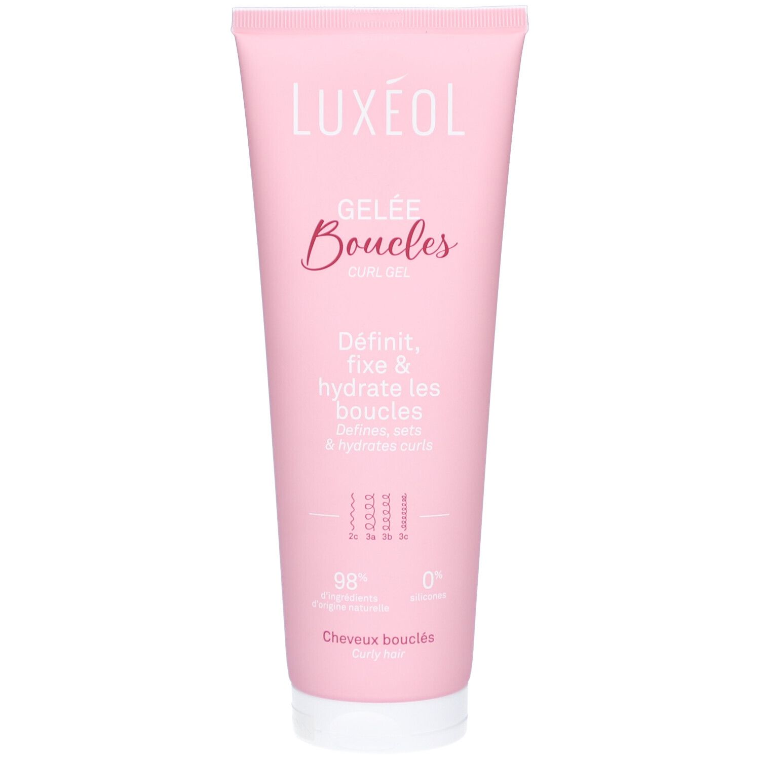 Luxéol Gelée Boucles Definierendes Gel Feuchtigkeitsspendendes Lockiges Haar