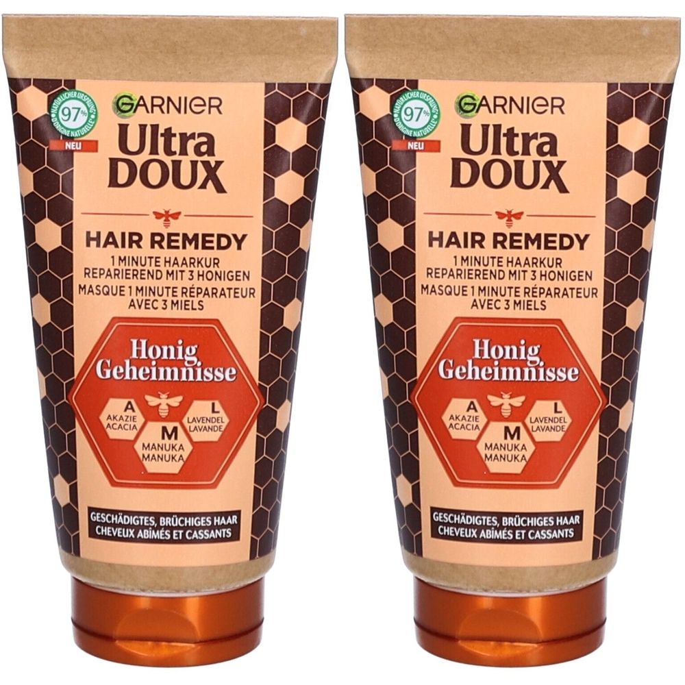 Garnier Ultra Doux Masque Réparateur 1 Min 3 Miels Geschädigtes Haar