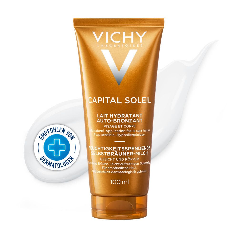 Vichy Idéal Soleil Selbstbräuner-Milch Gesicht & Körper