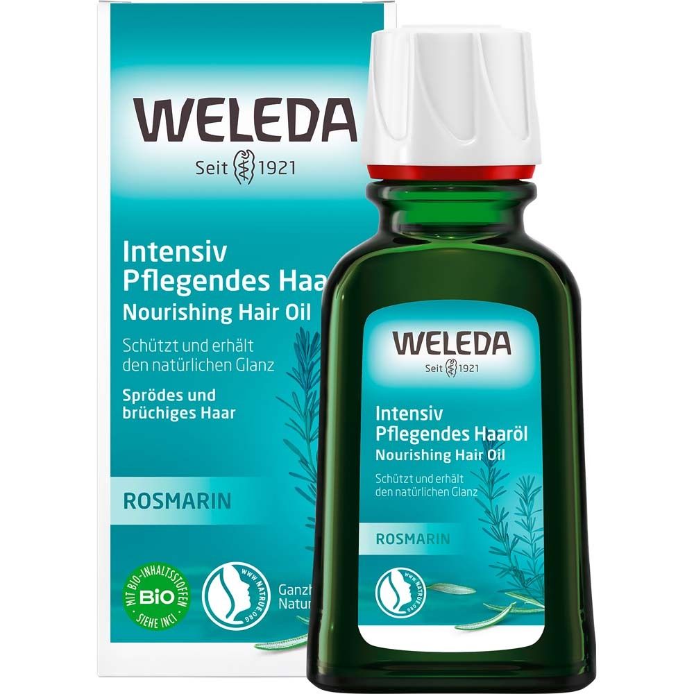 Weleda Intensiv Pflegendes Haaröl - pflegt sprödes und brüchiges Haar weich und geschmeidig