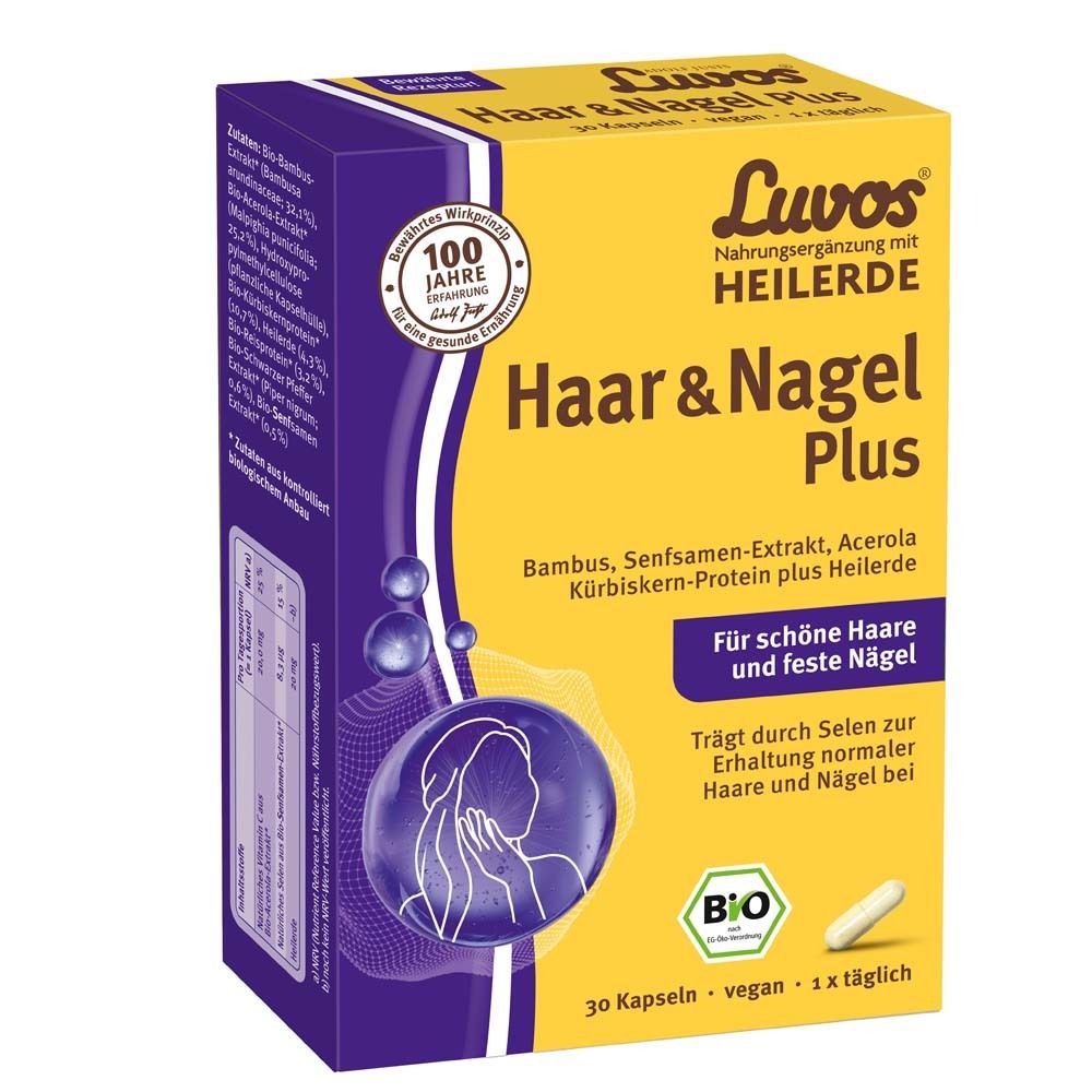 Luvos® Heilerde Bio Haar & Nagel Plus