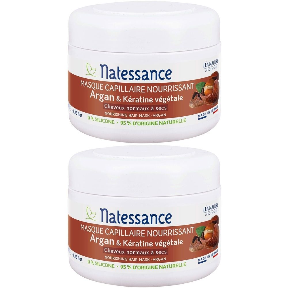 Natessance Argan Repair Hair Mask Trockenes Haar