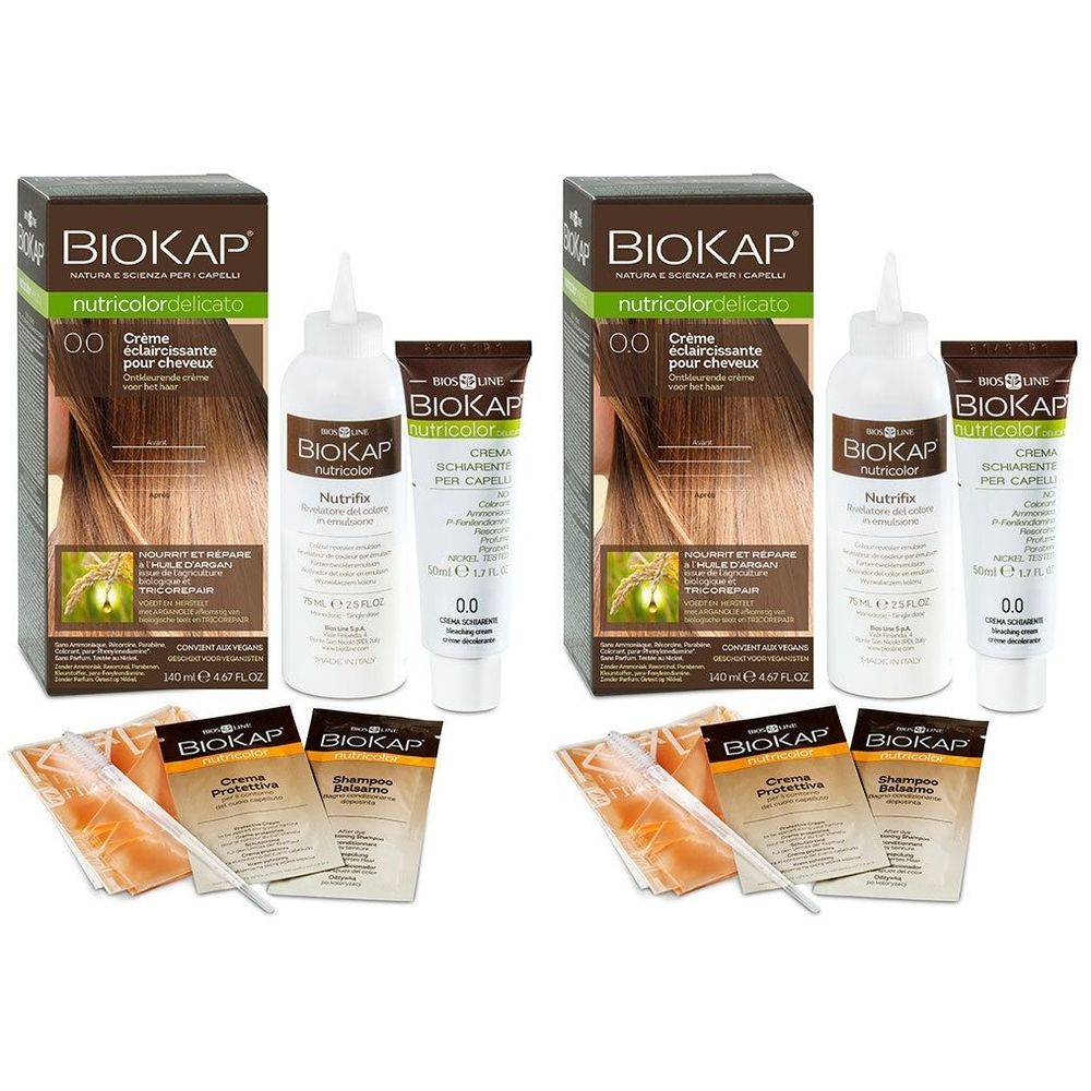 Biokap Nutricolor Delicato 2aufhellende Creme für das Haar
