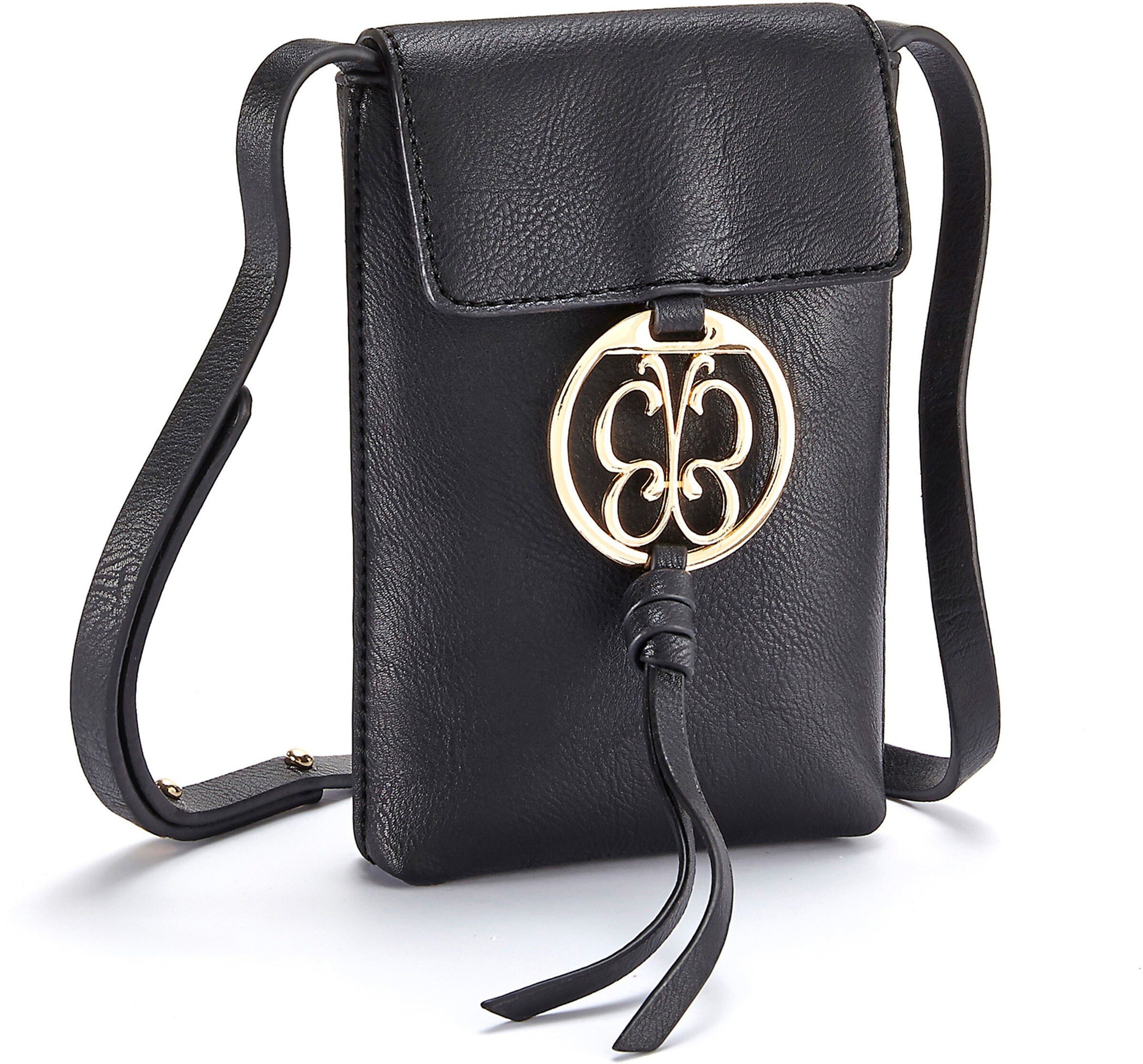 Umhängetasche in schwarz-goldfarben von LASCANA