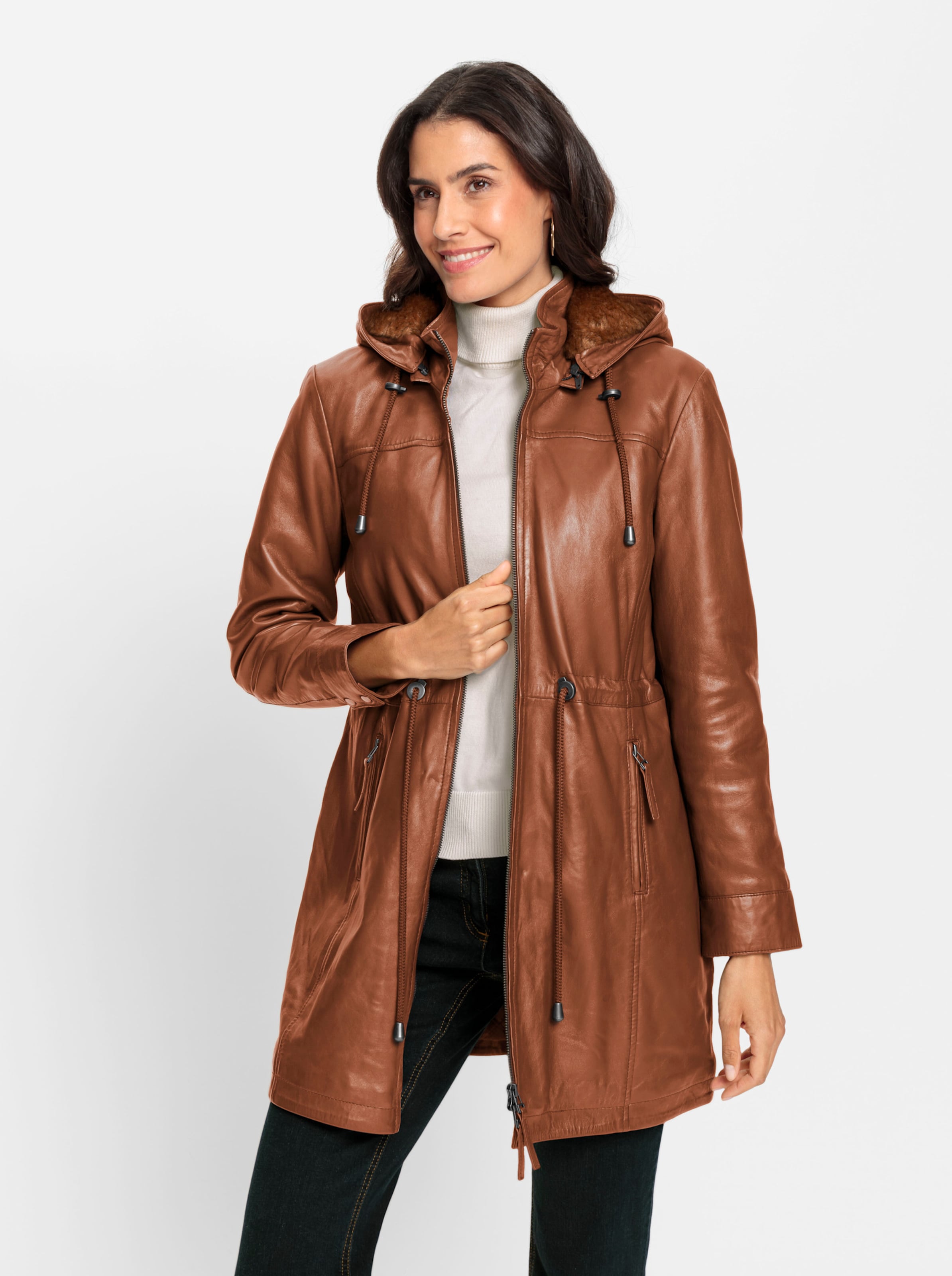 Lederjacke