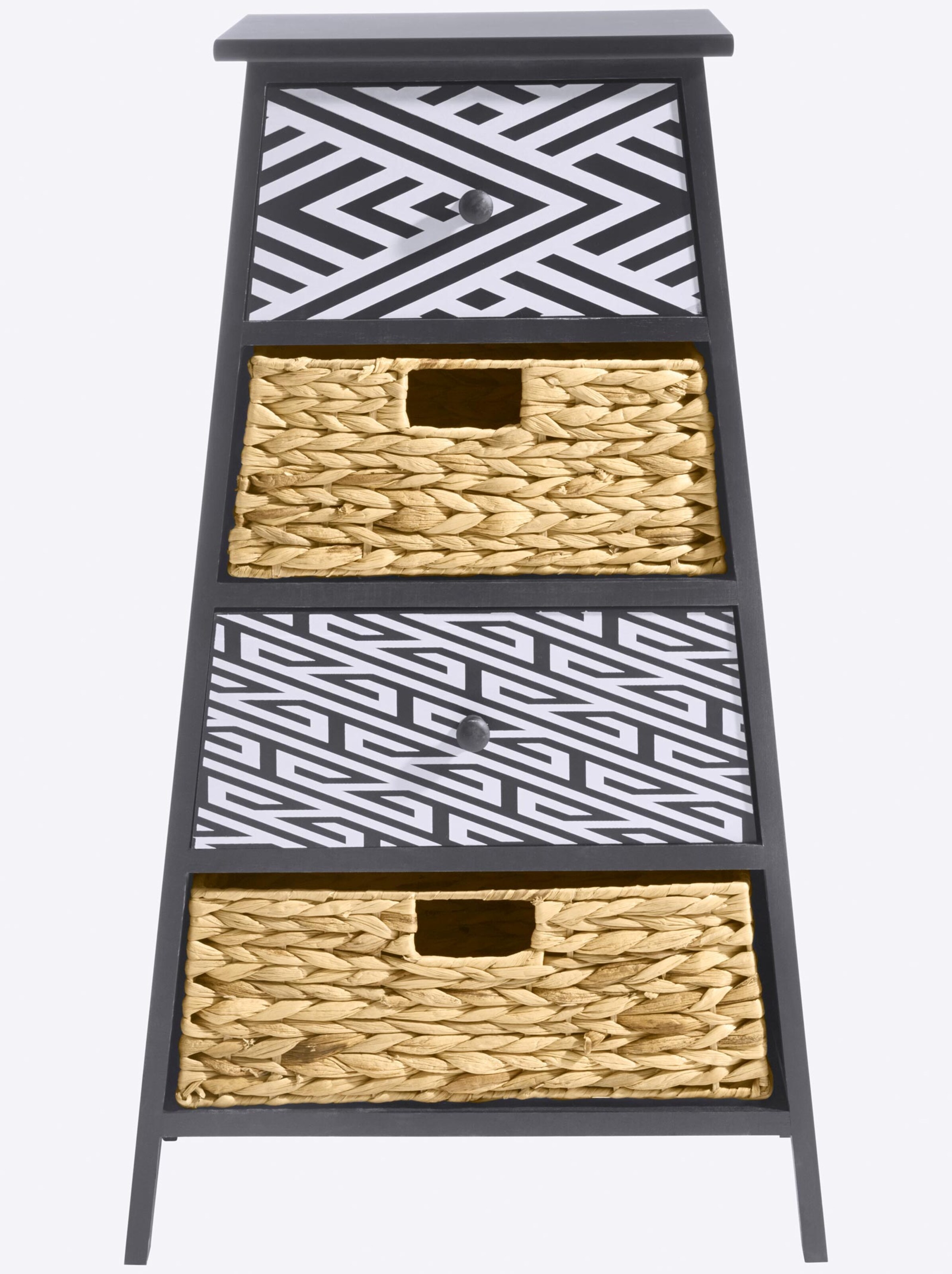 Kommode in schwarz-weiss von heine home