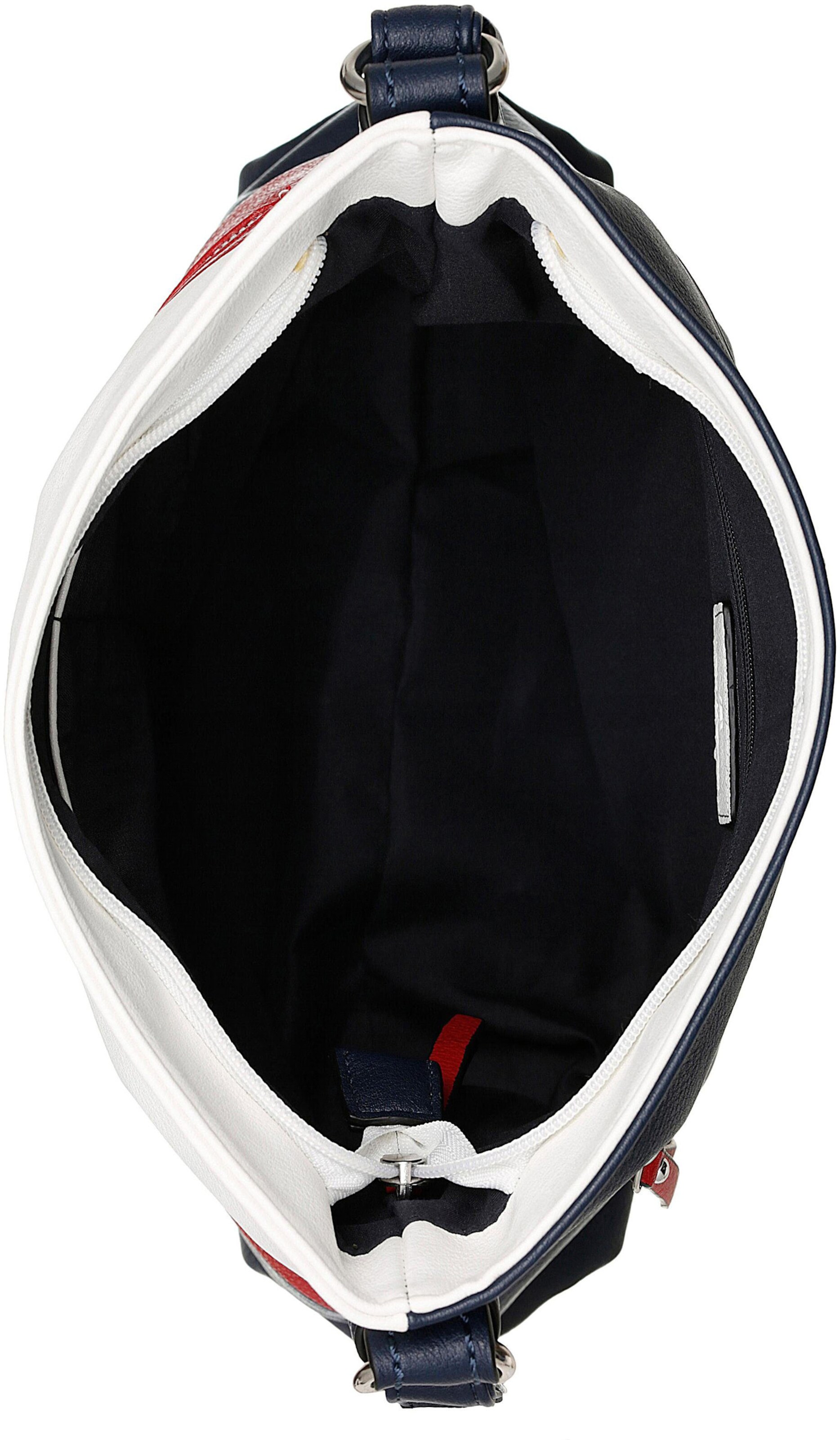 Umhängetasche in marine-rot von TOM TAILOR