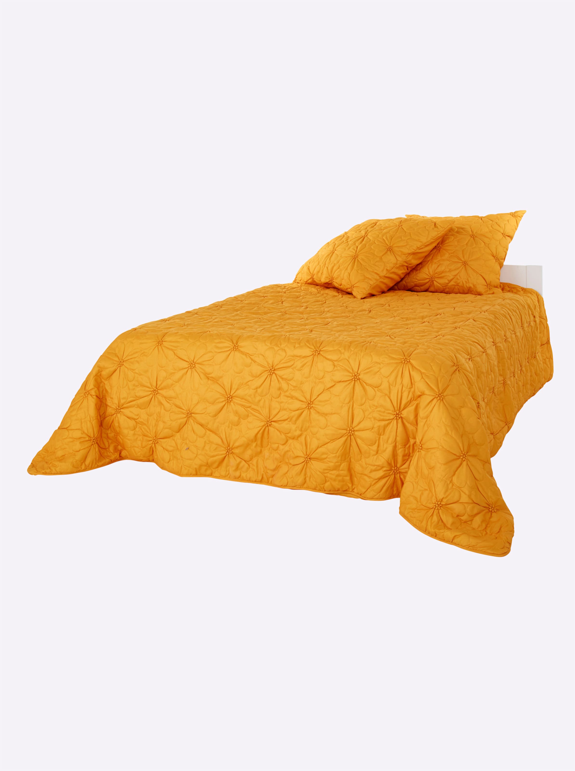 Tagesdecke in gelb von heine home