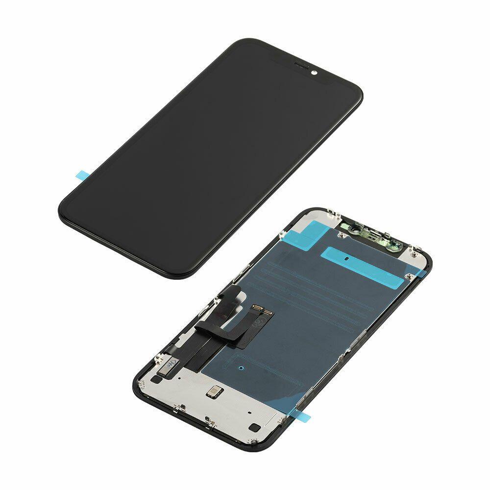 iPhone 11 Display Touch Digitizer, Rahmen, Touch Screen