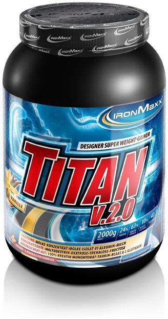 Ironmaxx Titan V2.0 2000g Weight Gainer