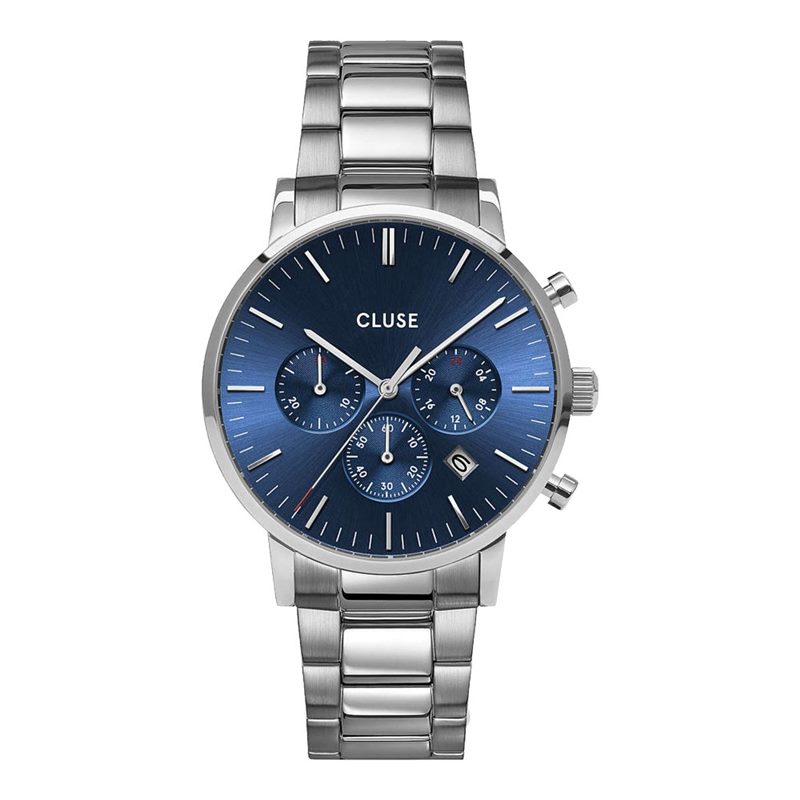 Cluse CW20801 Vigoureux Chrono Steel Herrenuhr