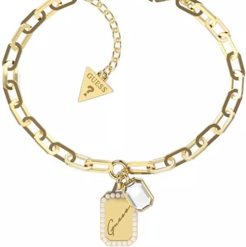Guess JUBB01134JWYGS Crystal Tag Armband