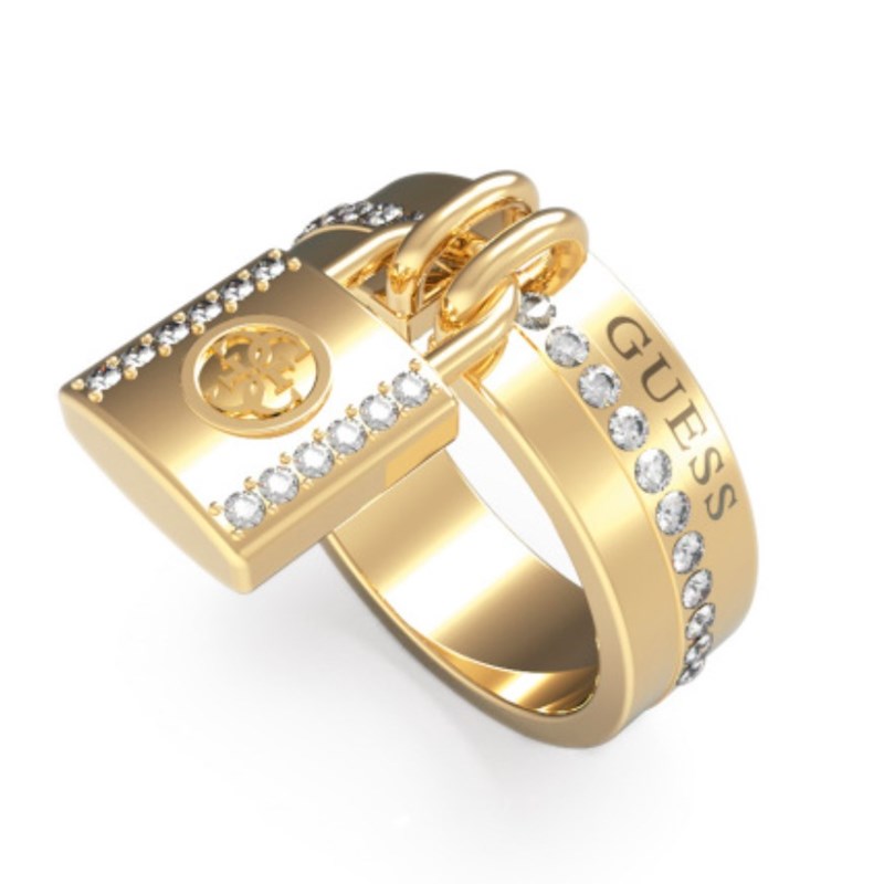 Guess JUBR01102JWYG54 Keep Me Close Damen Ring 54'