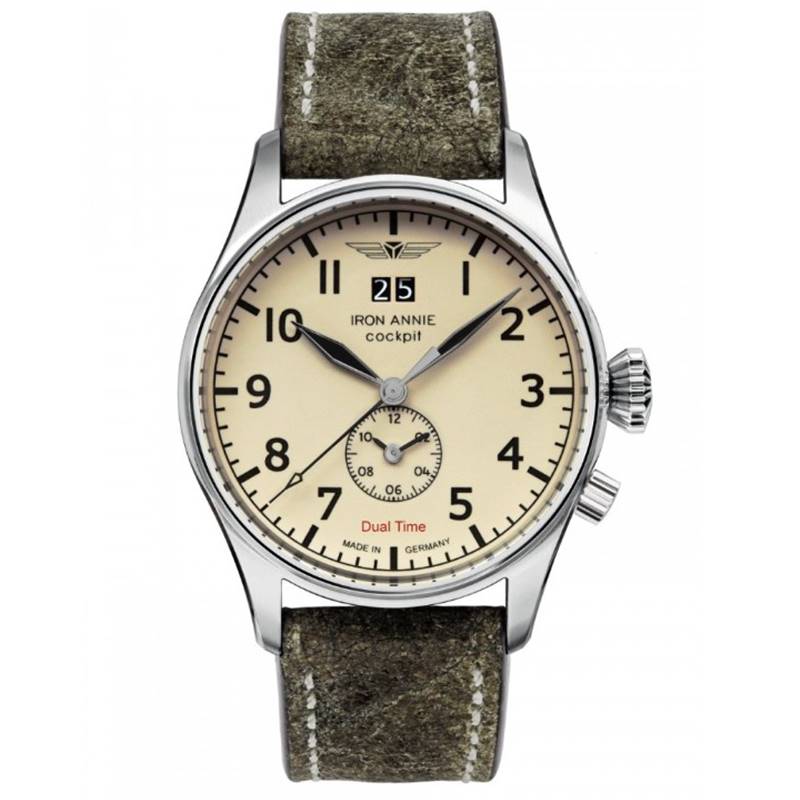 Iron Annie 51405 Flight Control Dual Time Herrenuhr