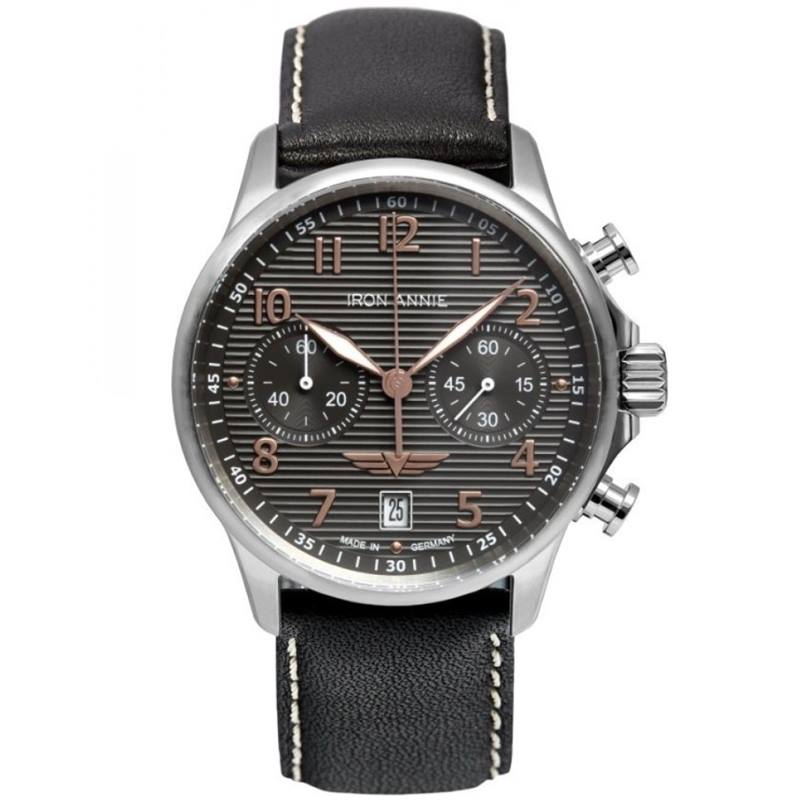 Iron Annie 58765 Wellblech Chrono Herrenuhr