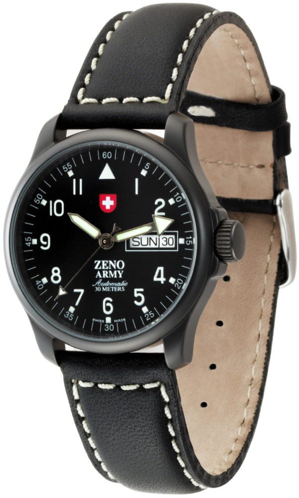 Zeno-Watch Basel Pilot Basic 12836DDZA-bk-a1 Automatik Herren
