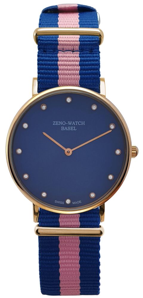 Zeno Watch Basel Design Bauhaus Evo 40 Nato P0161Q-Pgr-i4-N Herren