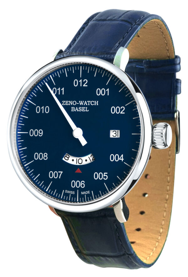 Zeno-Watch Basel Design Bauhaus Uno Dualtime C0073Q-Di4 Herren